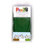 Pawz Boots X Large to 5" Green 12 pk
