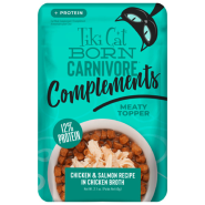 Tiki Cat Born Carnivore Complements Chkn&Salmon 12/2.1oz Pch