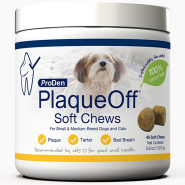 ProDen PlaqueOff Dog Soft Chews Small/Medium 45 ct